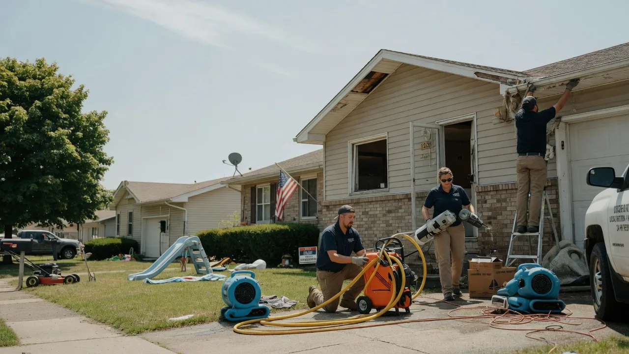 Water Damage Restoration in Cambria, IL near me